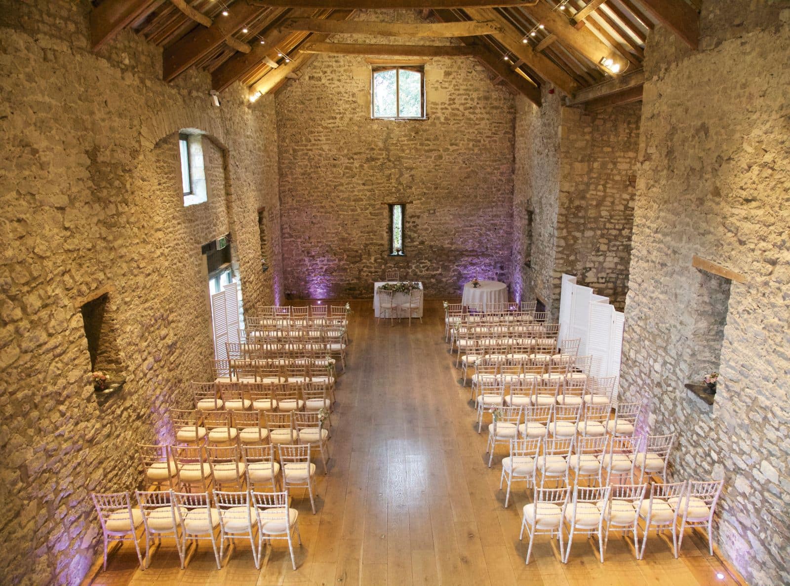 Priston Mill wedding venue inside for your ceremony