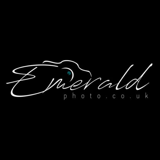 Emerald Photo UK logo with black background