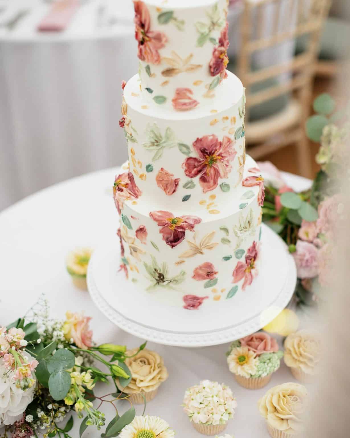 Rachel Cakes a Bristol-based wedding cake maker art piece