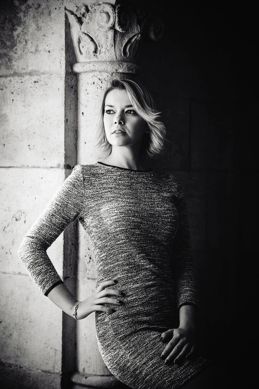 Model Portrait of Eszter, Emerald Photo UK owner.
